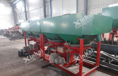 Xinhai gold gravity separation process