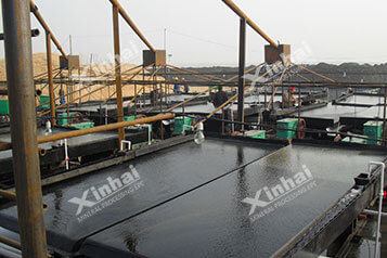 Projeto de Volframite de 2000 t / d de Fujian de Xinhai