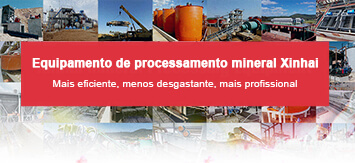 Equipamento de processamento mineral Xinhai